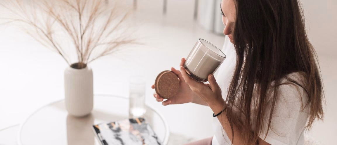 Elige cera de soja al comprar vela