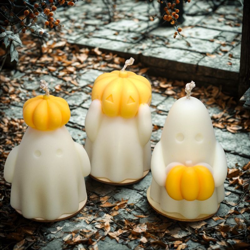 Velas fantasmas Pumpkin spice bourbon