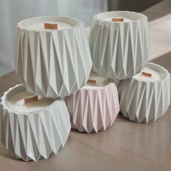 Vela aromática cerámica "Nórdica"