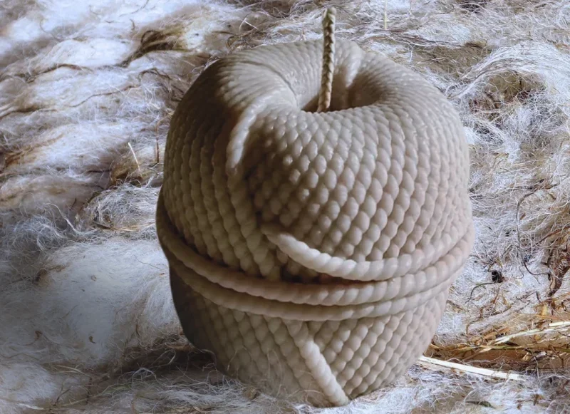 Vela decorativa "Ovillo"